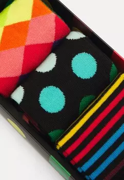 Носки CLASSIC GIFT UNISEX 3 PACK Happy Socks, разноцветный