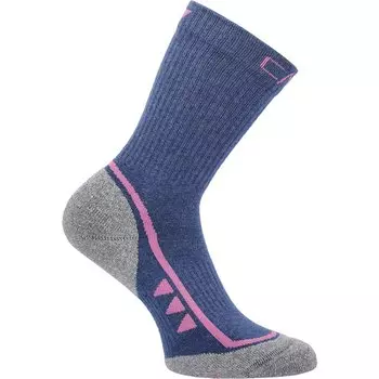 Носки CMP 3I19866 Trekking Supersoft 50 Half, фиолетовый