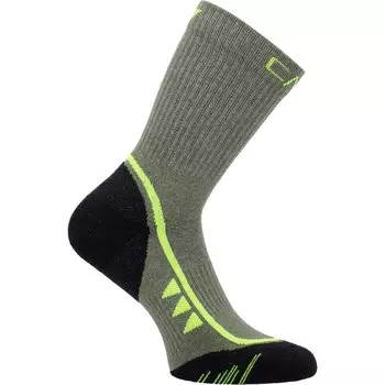 Носки CMP 3I19867 Trekking Supersoft 50 Half, зеленый