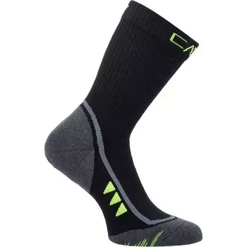 Носки CMP 3I19867 Trekking Supersoft 50 Half long, черный