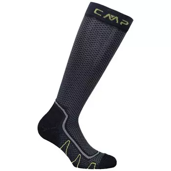 Носки CMP 3I97377 Trekking Poly long, серый