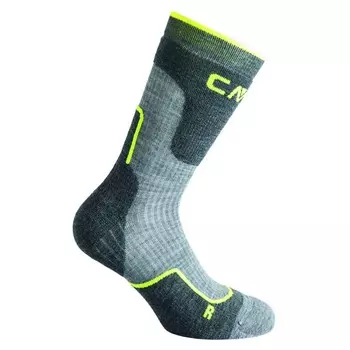 Носки CMP Trekking Wool Mid 3I49174, серый