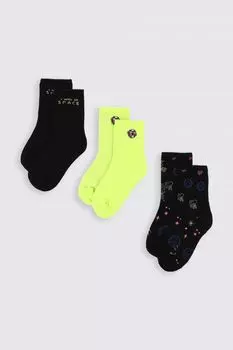 Носки Coccodrillo разноцветные 3 шт.