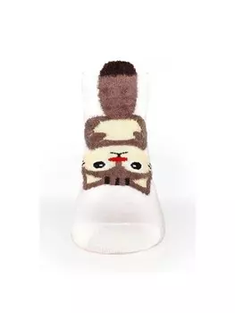 Носки COFI 1453 Kurze Socken Katzenmuster Damen Freizeitsocken Schne, белый