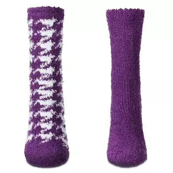 Носки Colorhound Fuzzy, 2 пары MeMoi, черный