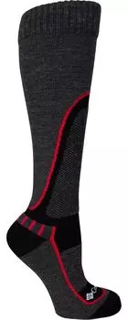 Носки Columbia Ski Slope выше икры, серый/черный