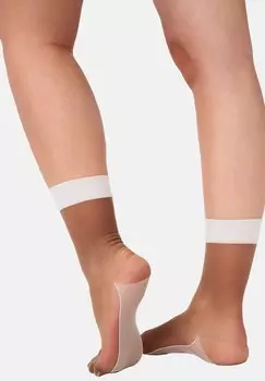 Носки COMPRESSION SOCKS SNEAKER INVISIBLE MADE IN GERMANY ITEM m6, светло-коричневый