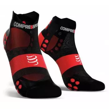 Носки Compressport Pro Racing V3.0 Ultralight Run Low, черный