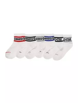 Носки CONVERSE Socks WORDMARK, белый