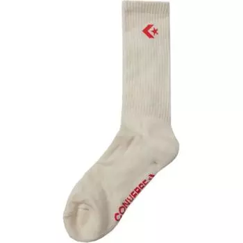 Носки Converse унисекс до середины икры, цвет 1 double (light beige)