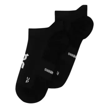 Носки Core Run Sock Low 2P On Носки для бега унисекс, чёрный