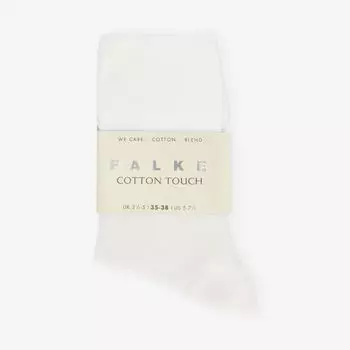 Носки Cotton Touch из смесового хлопка Falke, белый