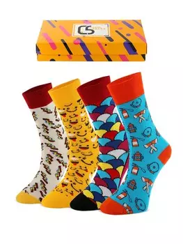 Носки Crea Socks Bunt, разноцветный