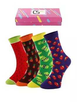 Носки Crea Socks Obst, разноцветный