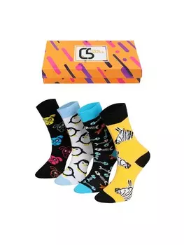 Носки Crea Socks Tier, разноцветный