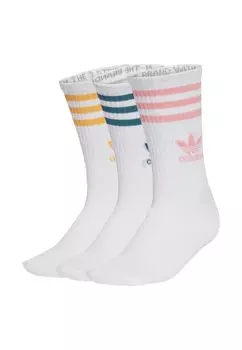 Носки CREW 3 PACK Adidas Originals, белый