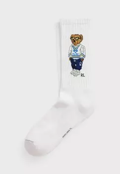 Носки CREW SINGLE Polo Ralph Lauren, белый