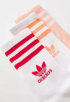 Носки CREW SOCK UNISEX 3 PACK adidas Originals, белый