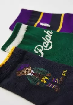 Носки CREW SOCK UNISEX 3 PACK Polo Ralph Lauren, мультиколор