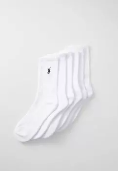 Носки CREW SOCK UNISEX 6 PACK Polo Ralph Lauren, белый