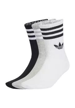 Носки CREW UNISEX 3 PACK Adidas Originals, белый