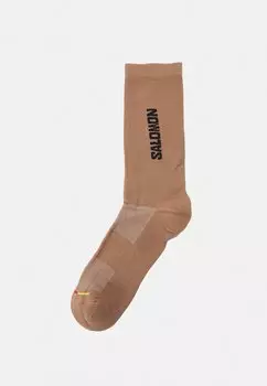 Носки CREW UNISEX Salomon, цвет natural/black