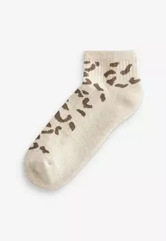 Носки CUSHION 4 PACK ARCH SUPPORT REGULAR FIT Next, бежевый