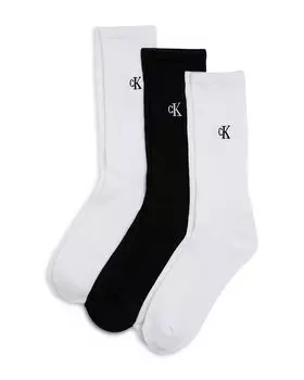 Носки Cushion Crew, 3 пары Calvin Klein, мультиколор
