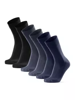 Носки DANISH ENDURANCE Bamboo Dress, цвет Blue/Black