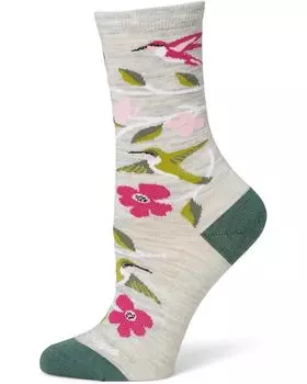 Носки Darn Tough Vermont Birds of a Feather Crew Lightweight, цвет Ash