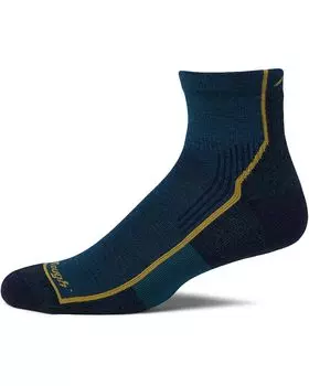Носки Darn Tough Vermont Hiker 1/4 Socks Cushion, цвет Dark Teal