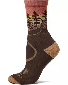 Носки Darn Tough Vermont Northwoods Micro Crew Midweight with Cushion, цвет Earth