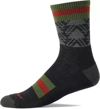 Носки Darn Tough Vermont Shelter Micro Crew Lightweight with Cushion, угольный