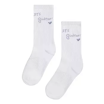 Носки Deep Breath с надписью, черный