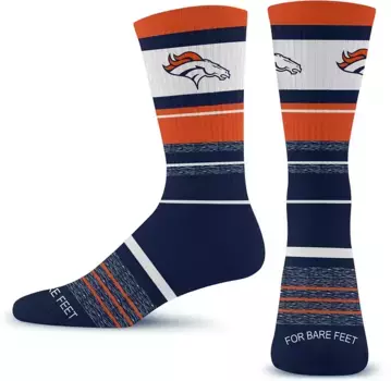 Носки Denver Broncos Friday для взрослых для босых ног For Bare Feet