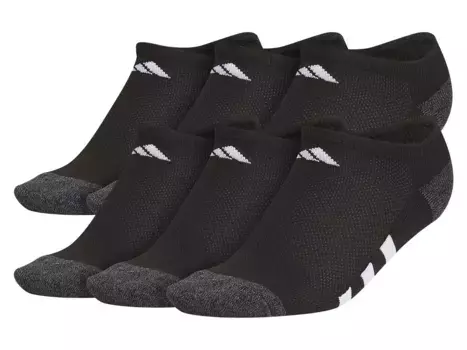 Носки детские Adidas Athletic Cushioned No Show - 6 шт., черные