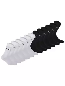 Носки Diadora 12er Pack, черный/белый