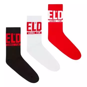 Носки Diesel 00SAYJ-2QATV Ray 3 pairs, разноцветный