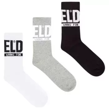 Носки Diesel 00SAYJ-2QATV Ray 3 pairs, разноцветный
