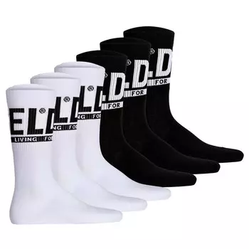 Носки DIESEL, черный/белый