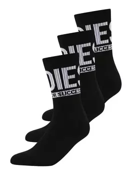 Носки DIESEL SKM-RAY, черный