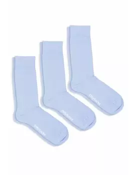 Носки DillySocks 3er Pack One Color Smooth, цвет smooth baby blue