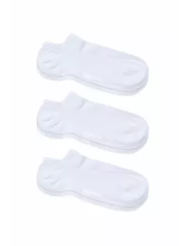 Носки DillySocks 3er Pack Sneaker One Color Shorties, цвет snow white