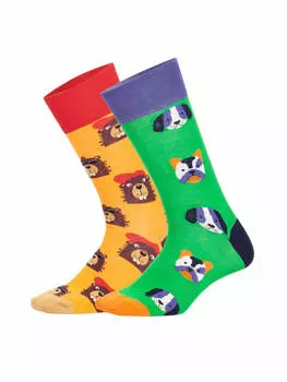 Носки DillySocks, разноцветный