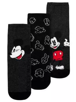Носки Disney, цвет grau/schwarz