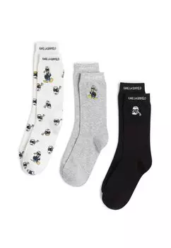 Носки DISNEY (PACK OF 3) KARL LAGERFELD, серый