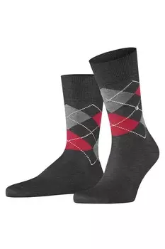 Носки длинные Manchester 14441 из натурального хлопка Burlington, красный