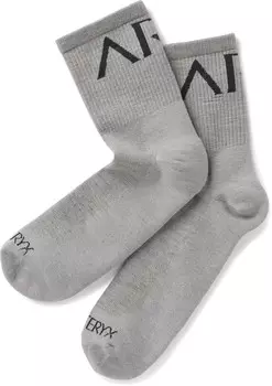 Носки для экипажа размером 3/4 из мериносовой шерсти Arc'teryx, серый