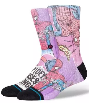 Носки для экипажа Stance Spidey Senses, розовый