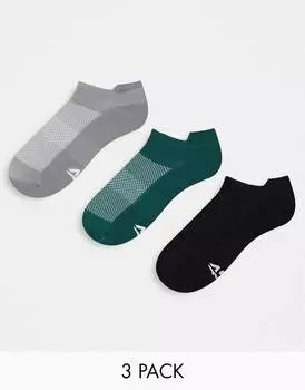Носки для бега ASOS 4505 icon с антибактериальным покрытием, 3 пары